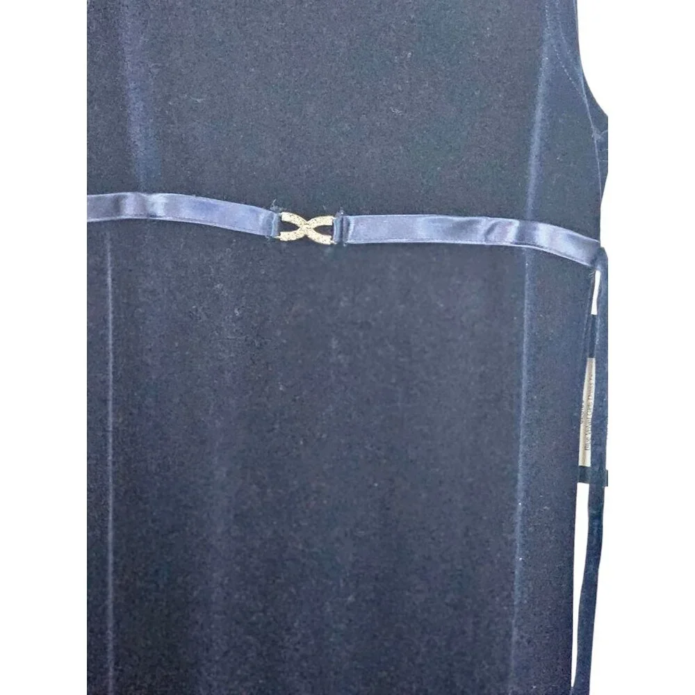 Blue Velvet Girls Dress